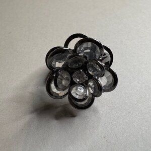 striking floral-style statement ring